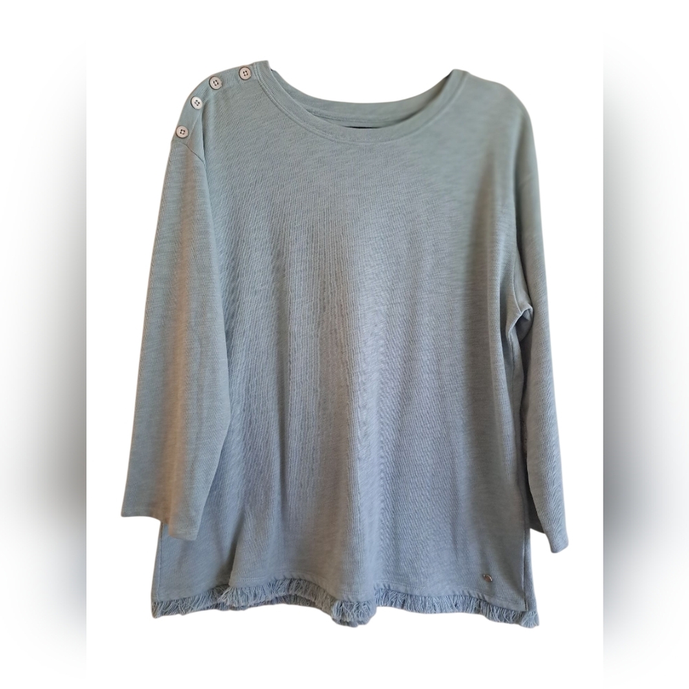 Spartina 449 Light Blue Tunic Top